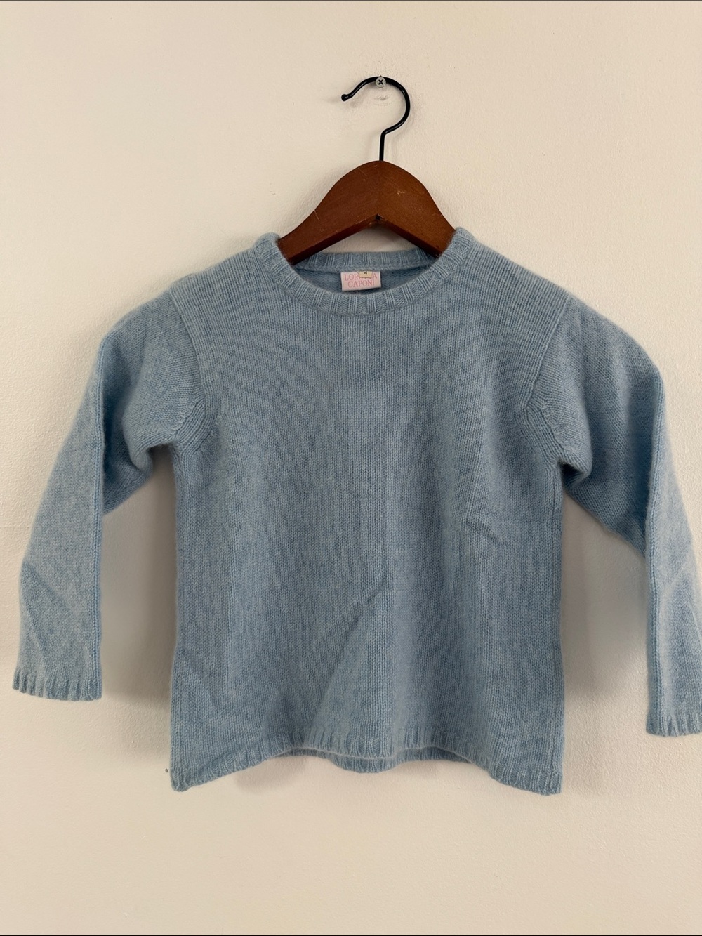 Loretta Caponi Crewneck Cashmere Sweater